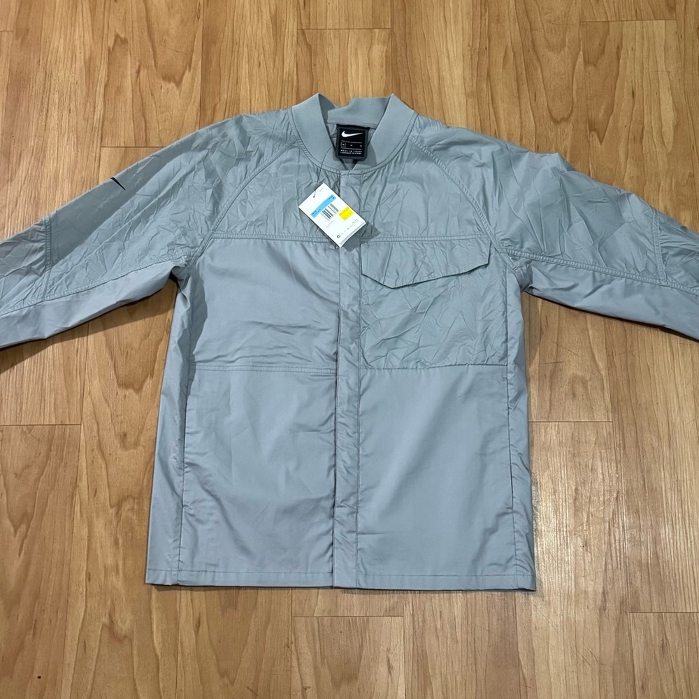 Nike Men's Light Gray Shirt Jacket